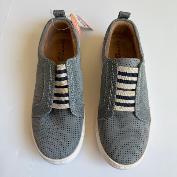 NEW Comfortiva Tacey Slate Blue-Gray Sneakers 6.5 Womens - Picture 2 of 13